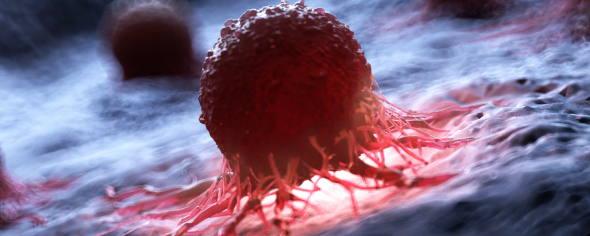 illustration of a metastatic cancer cell
