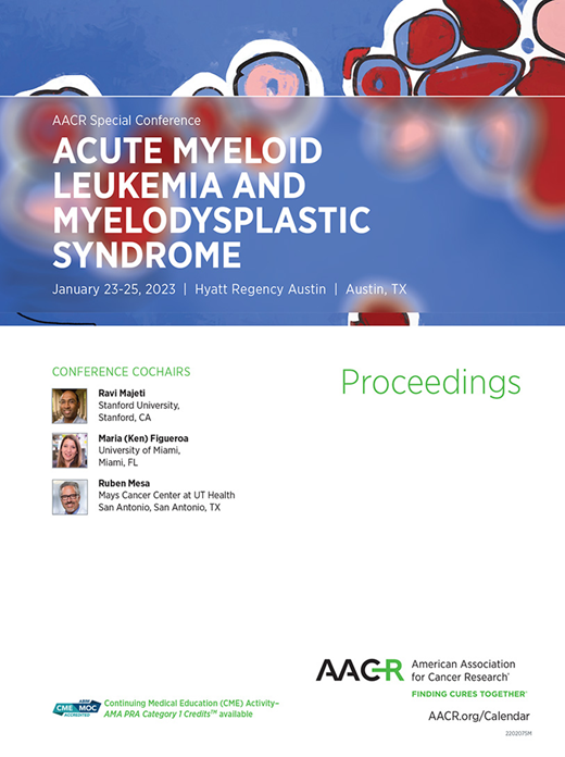 Image showcasing Abstract A55: Role of ID2 in acute myeloid leukemia progression and ...
