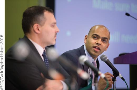Nikhil Wagle outlined the structure, recruitment strategy, and goals of the Metastatic Breast Cancer Project at the American Society of Clinical Oncology's annual meeting in Chicago, IL, in June.