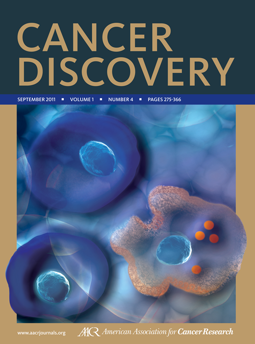 Cancer Discovery Cover Image for Volume 1, Issue 4