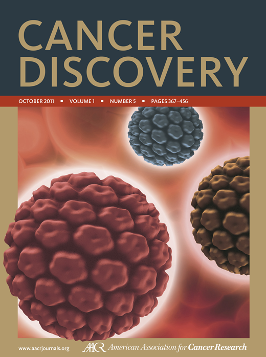 Cancer Discovery Cover Image for Volume 1, Issue 5