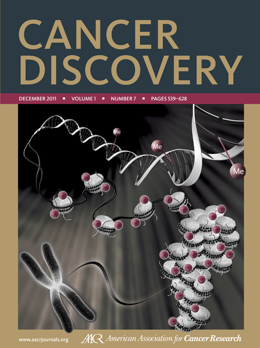 Cancer Discovery Cover Image for Volume 1, Issue 7