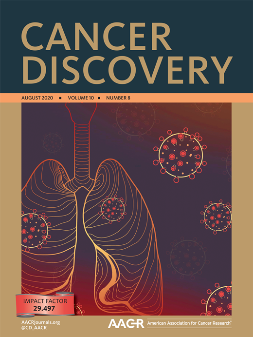 Cancer Discovery Cover Image for Volume 10, Issue 8