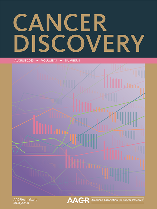 Cancer Discovery Cover Image for Volume 13, Issue 8