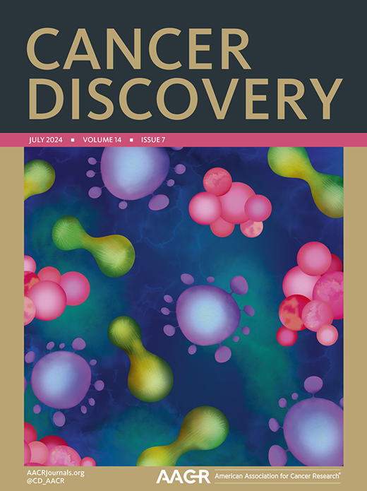 Cancer Discovery Cover Image for Volume 14, Issue 7