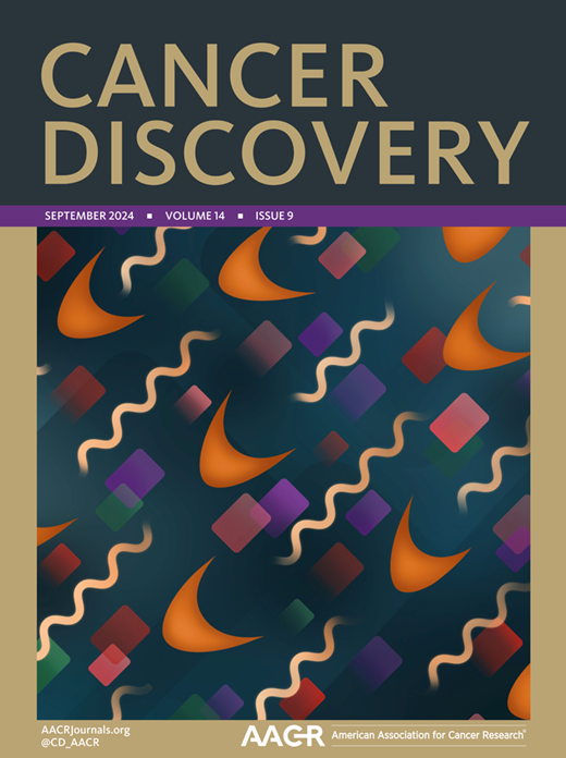 Cancer Discovery Cover Image for Volume 14, Issue 9