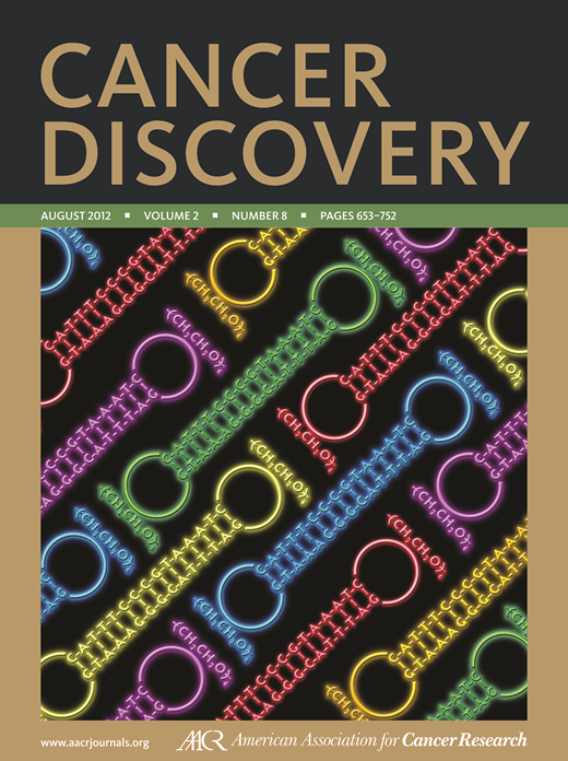 Cancer Discovery Cover Image for Volume 2, Issue 8