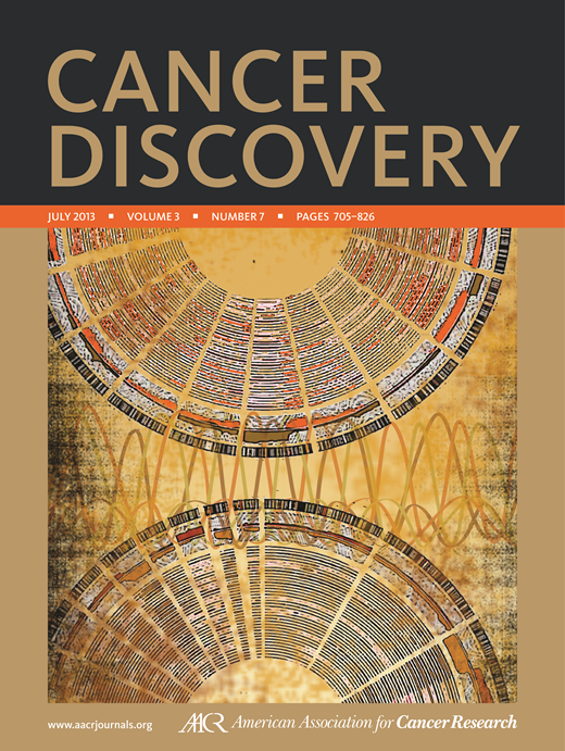 Cancer Discovery Cover Image for Volume 3, Issue 7