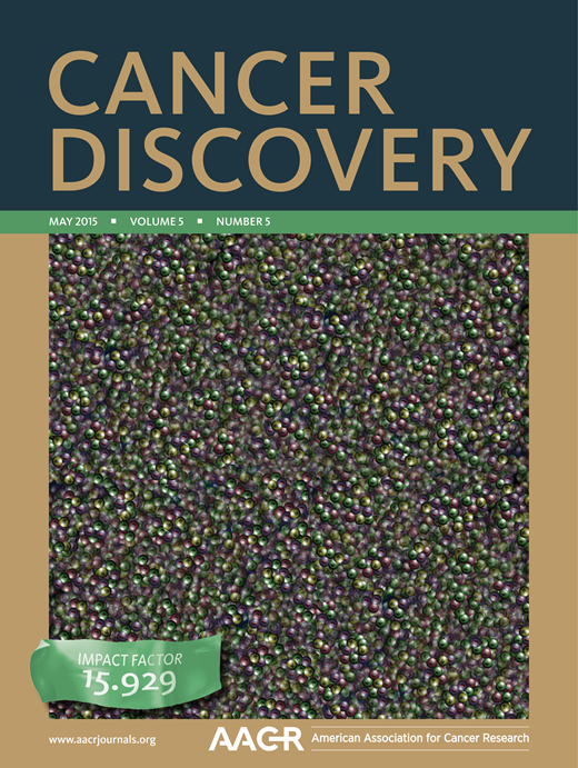 Cancer Discovery Cover Image for Volume 5, Issue 5