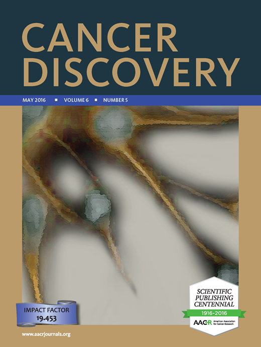 Cancer Discovery Cover Image for Volume 6, Issue 5