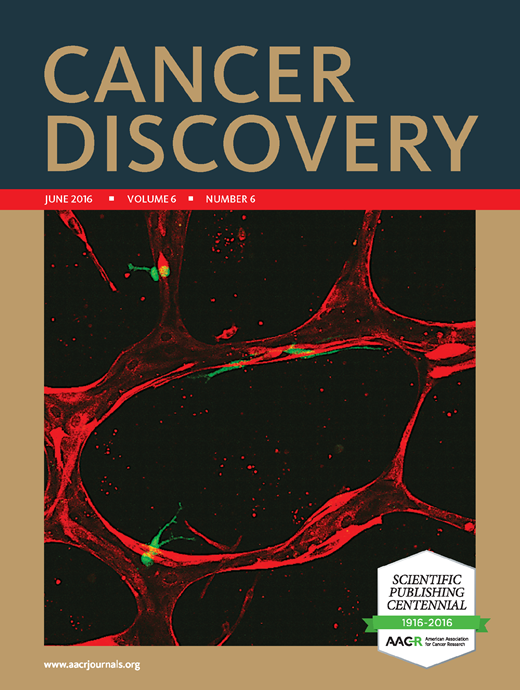 Cancer Discovery Cover Image for Volume 6, Issue 6