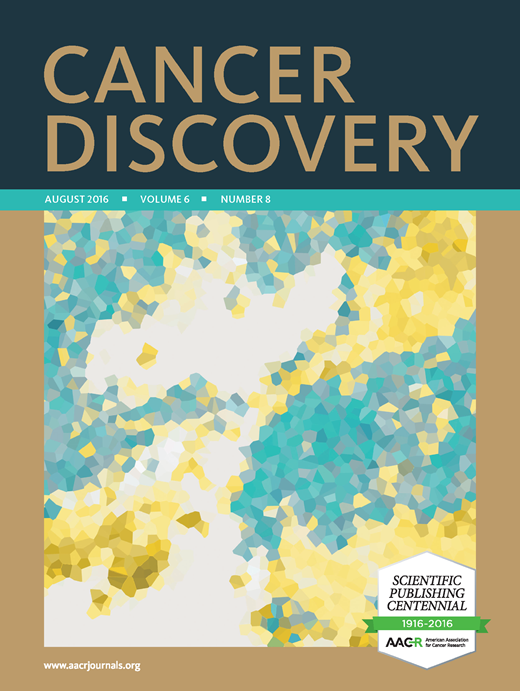 Cancer Discovery Cover Image for Volume 6, Issue 8