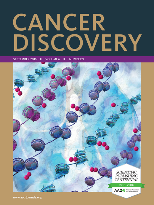 Cancer Discovery Cover Image for Volume 6, Issue 9