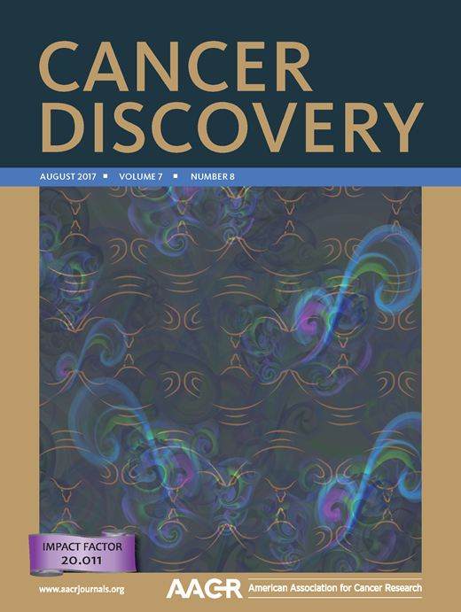 Cancer Discovery Cover Image for Volume 7, Issue 8