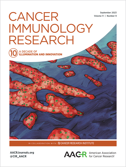 Cancer Immunology Research Cover Image for Volume 11, Issue 9