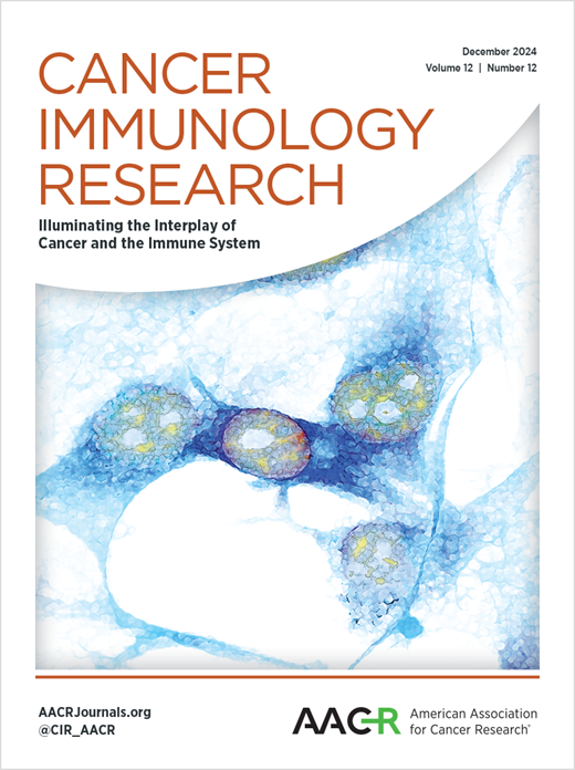 Cancer Immunology Research Cover Image for Volume 12, Issue 12