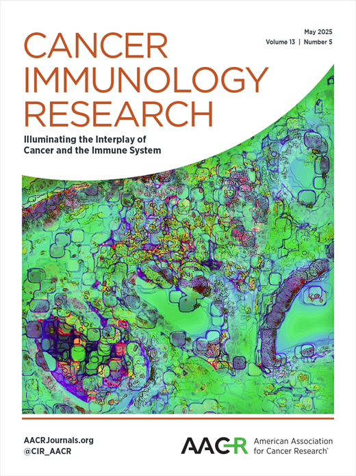 Cancer Immunology Research Cover Image for Volume 13, Issue 5