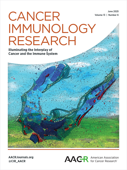 Cancer Immunology Research Cover Image for Volume 13, Issue 6