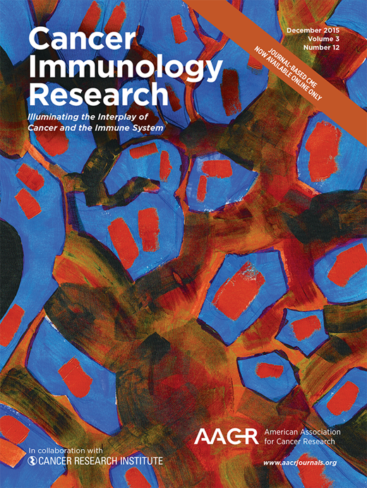 Cancer Immunology Research Cover Image for Volume 3, Issue 12