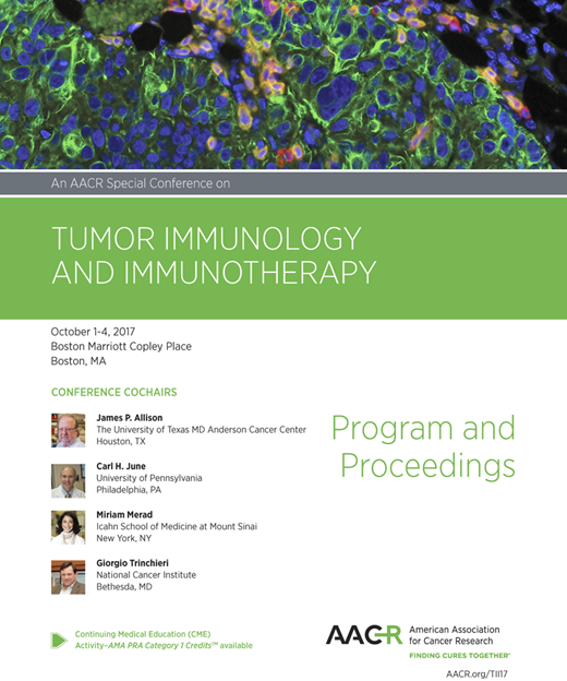 Cancer Immunology Research Cover Image for Volume 6, Issue 9_Supplement