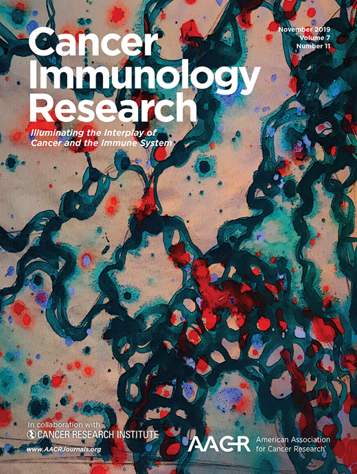 Cancer Immunology Research Cover Image for Volume 7, Issue 11