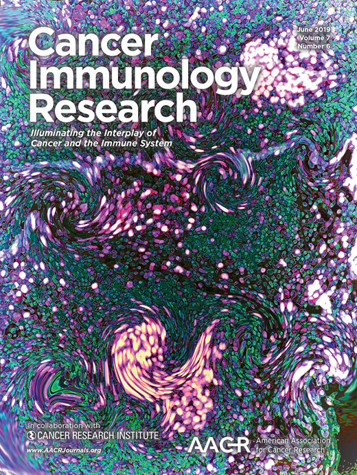 Cancer Immunology Research Cover Image for Volume 7, Issue 6
