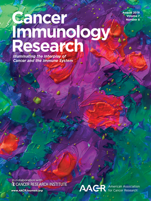 Cancer Immunology Research Cover Image for Volume 7, Issue 8