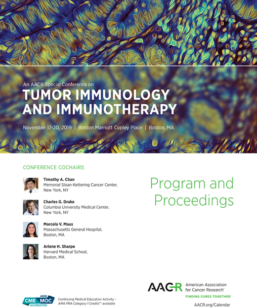 Cancer Immunology Research Cover Image for Volume 8, Issue 3_Supplement