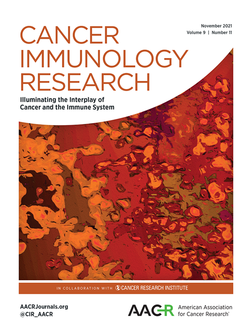 Cancer Immunology Research Cover Image for Volume 9, Issue 11