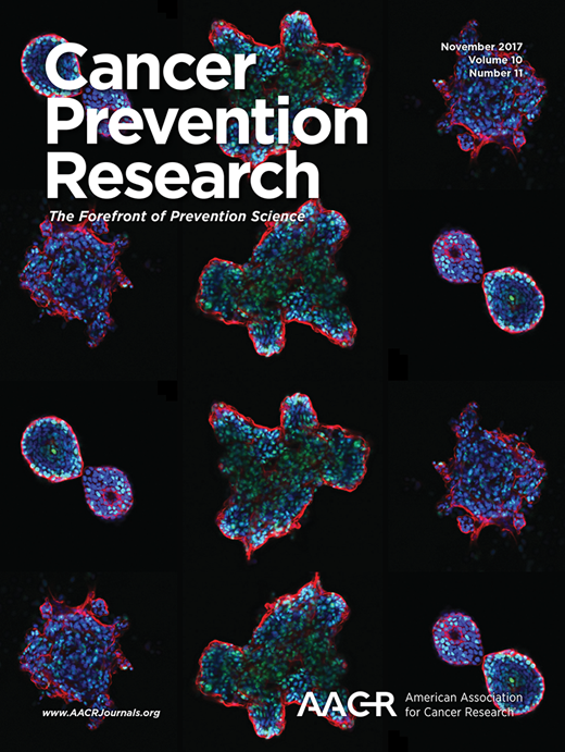 Cancer Prevention Research Cover Image for Volume 10, Issue 11
