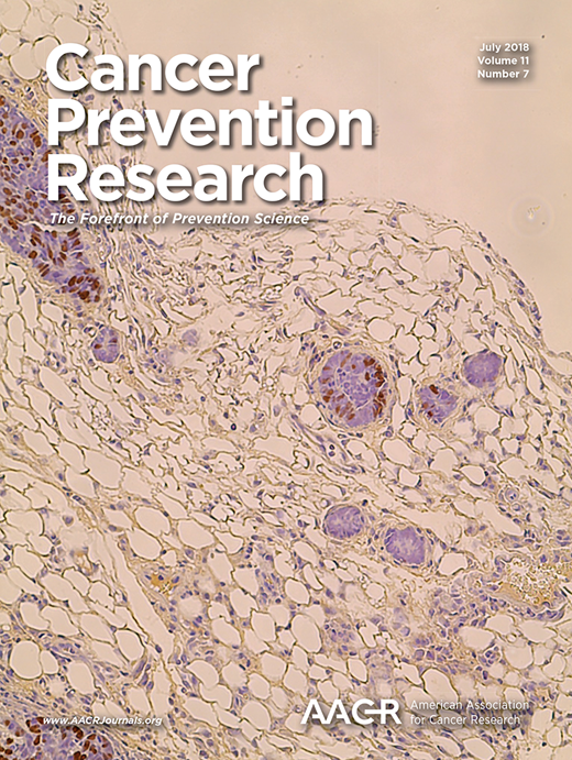 Cancer Prevention Research Cover Image for Volume 11, Issue 7