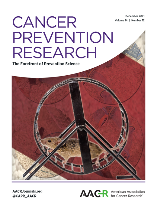 Cancer Prevention Research Cover Image for Volume 14, Issue 12