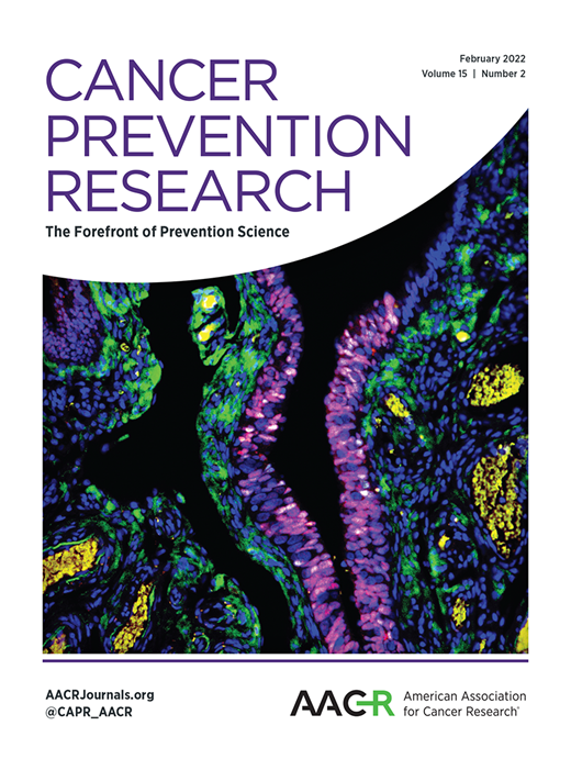 Cancer Prevention Research Cover Image for Volume 15, Issue 2