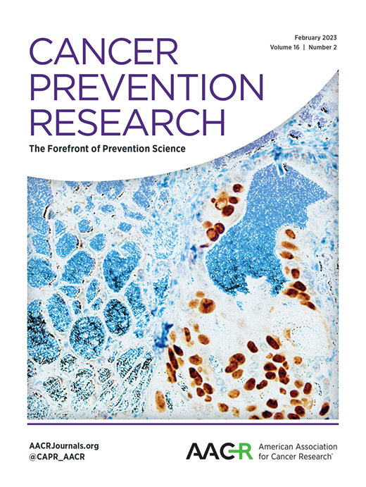 Cancer Prevention Research Cover Image for Volume 16, Issue 2