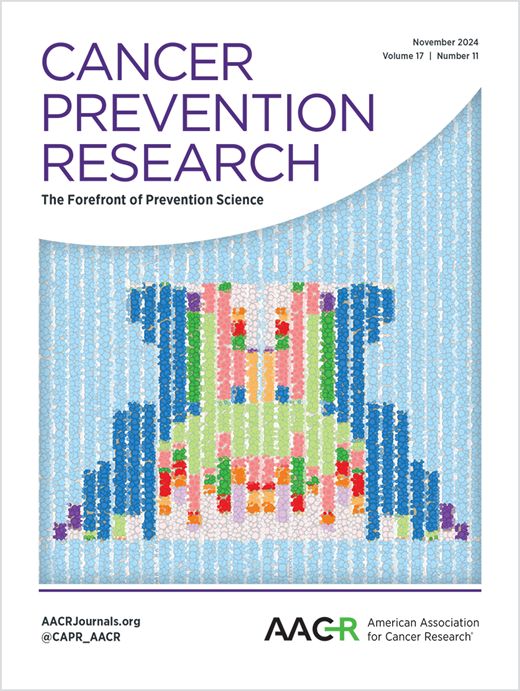 Cancer Prevention Research American Association for Cancer Research