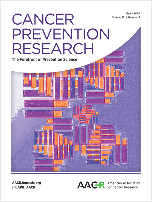 Cancer Prevention Research Cover Image for Volume 17, Issue 3