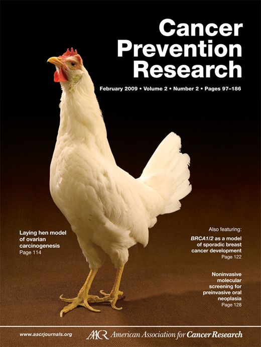 Cancer Prevention Research Cover Image for Volume 2, Issue 2