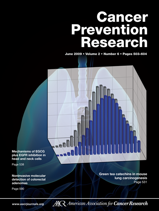 Cancer Prevention Research Cover Image for Volume 2, Issue 6
