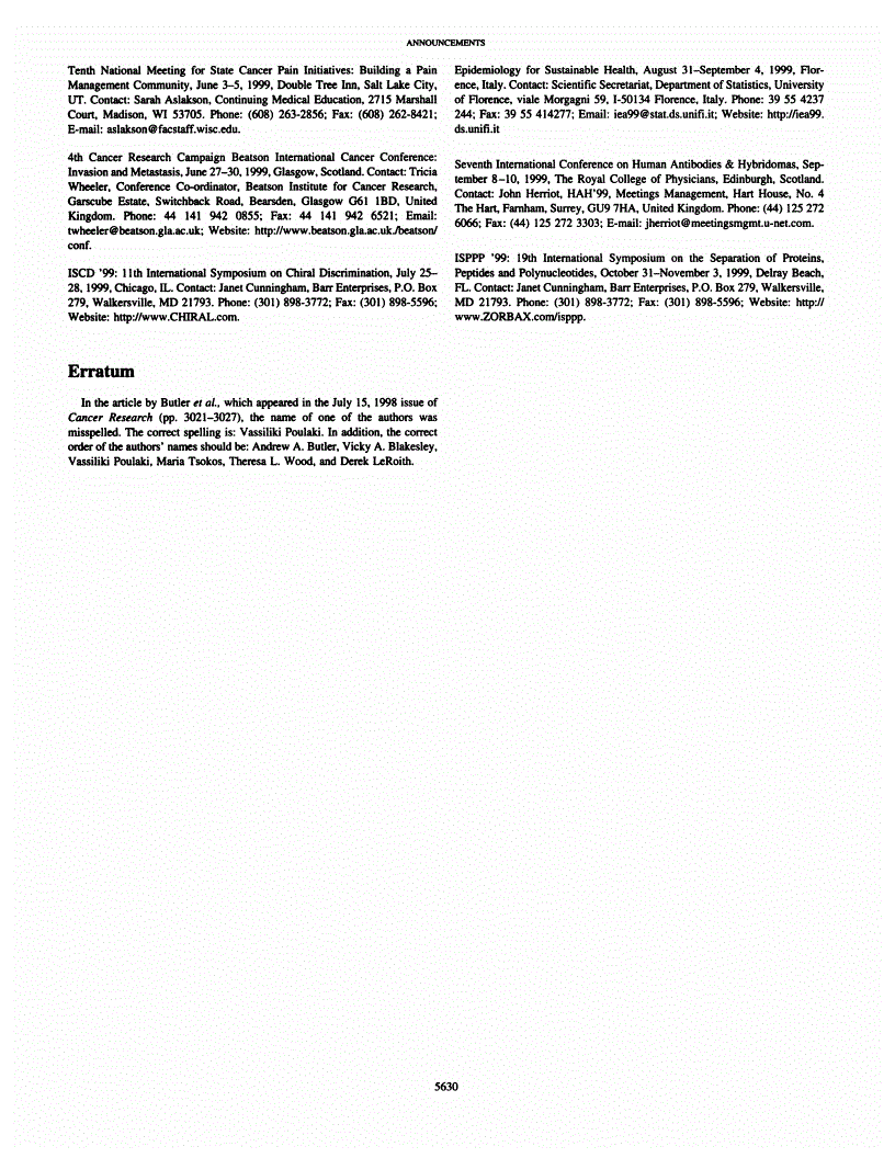 First page of Erratum