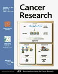 Cancer Research Cover Image for Volume 65, Issue 24