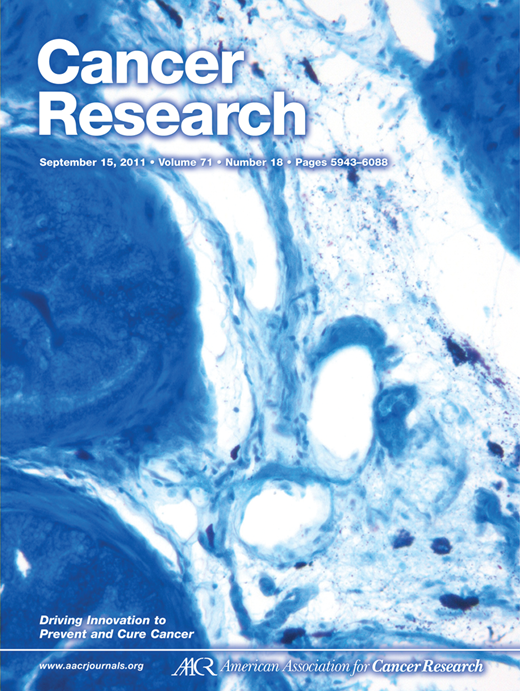 Cancer Research Cover Image for Volume 71, Issue 18