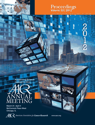 Cancer Research Cover Image for Volume 72, Issue 8_Supplement