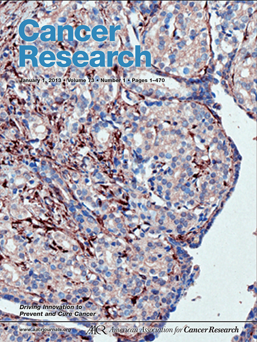 Cancer Research Cover Image for Volume 73, Issue 1