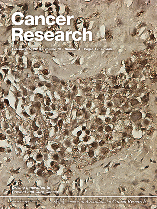 Cancer Research Cover Image for Volume 73, Issue 4