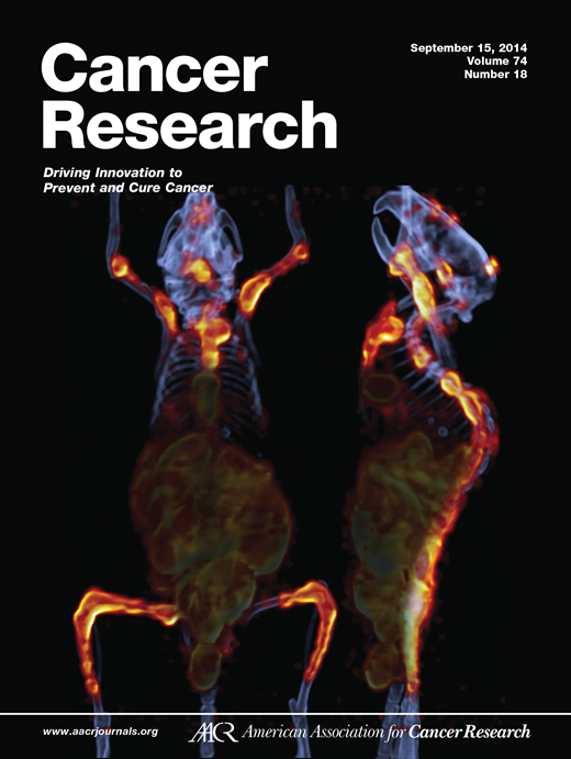 Cancer Research Cover Image for Volume 74, Issue 18