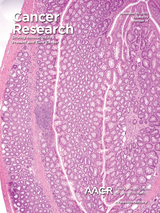 Cancer Research Cover Image for Volume 75, Issue 18