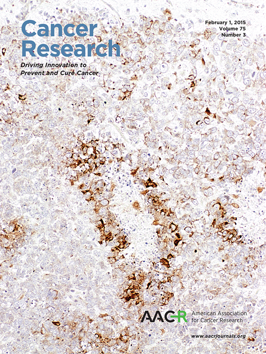 Cancer Research Cover Image for Volume 75, Issue 3