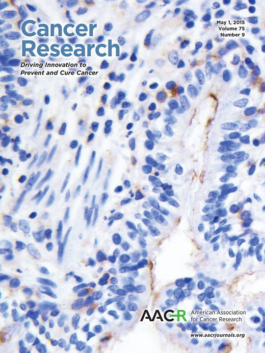 Cancer Research Cover Image for Volume 75, Issue 9
