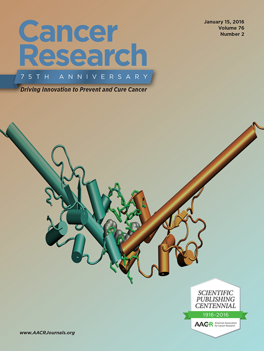 Cancer Research Cover Image for Volume 76, Issue 2