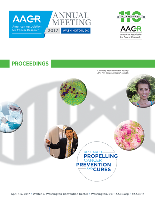 Cancer Research Cover Image for Volume 77, Issue 13_Supplement